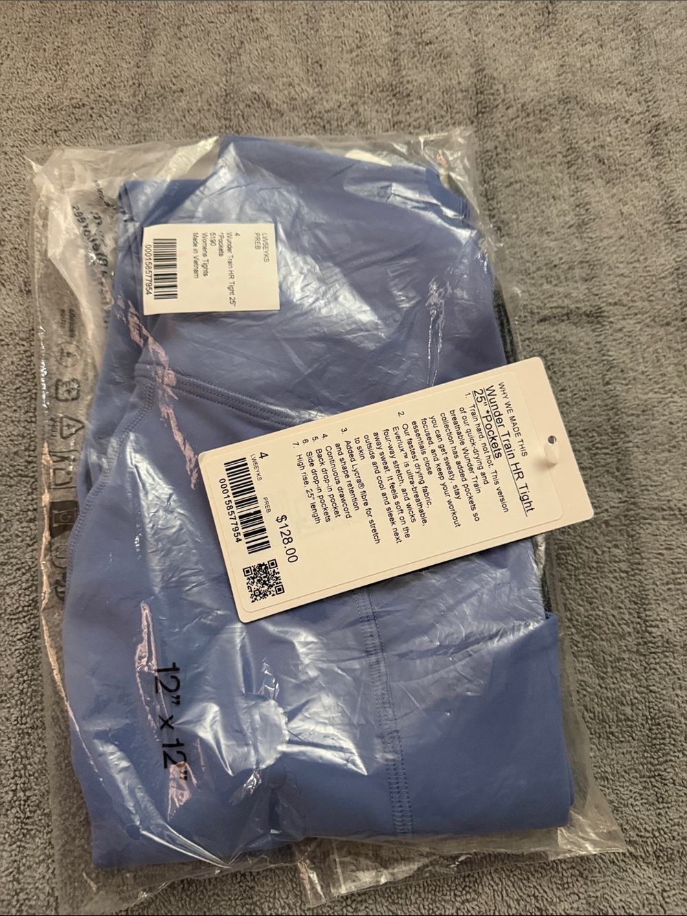 lululemon athletica Wunder Train HR Tight in Light Blue